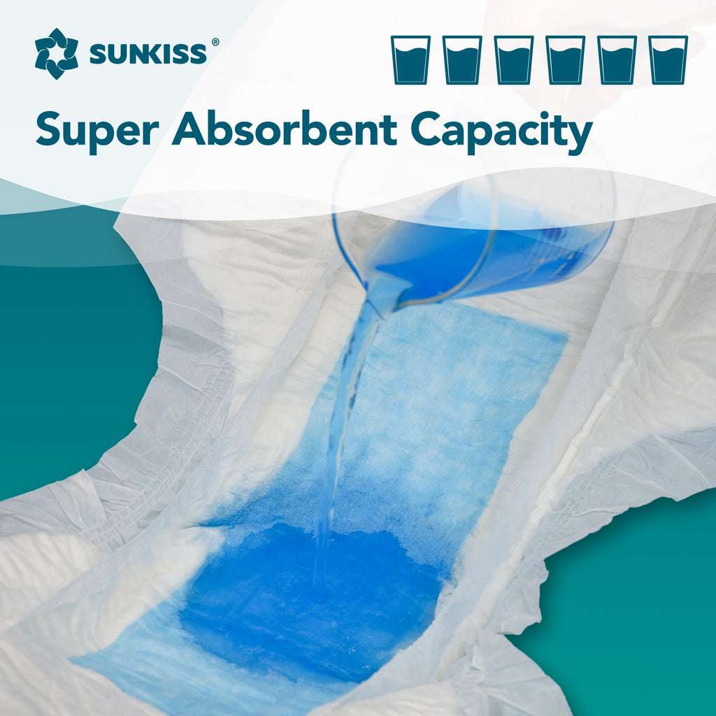 White Adult Diapers E911