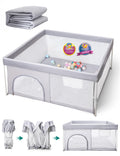 Foldable Baby Playpen with Mat U20101