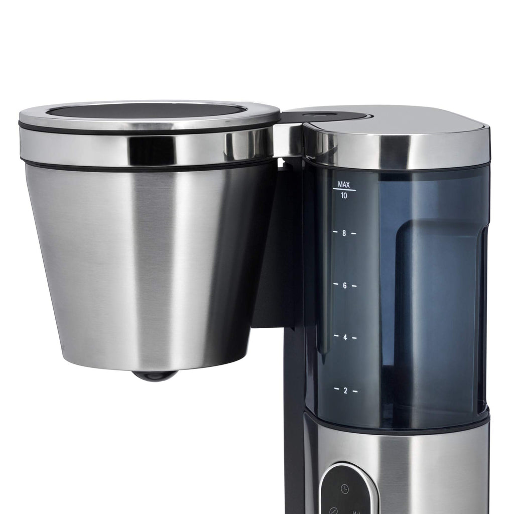 Filter Coffee Machine with Glass Carafe, 10 Cups, Timer, 1000W Y559