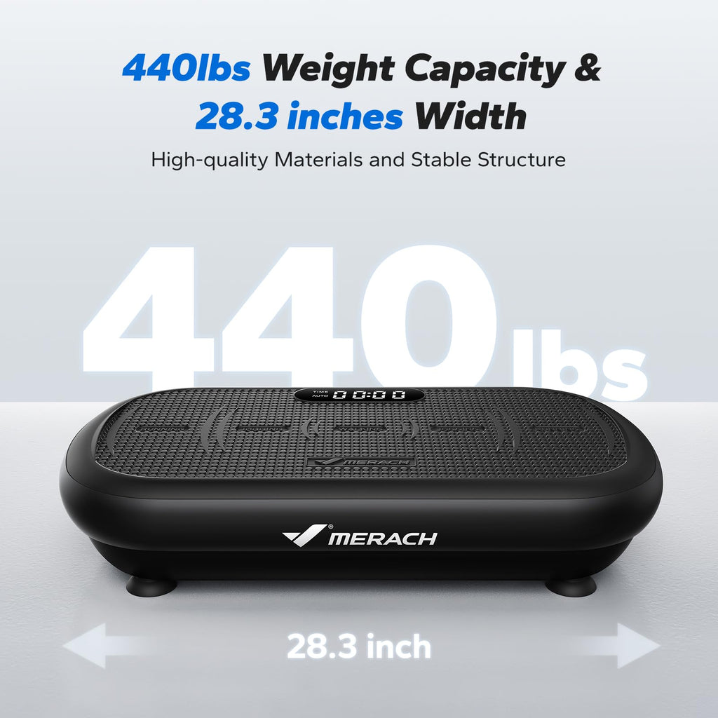 Vibration Plate Exercise Machine with 440lbs Capacity J761