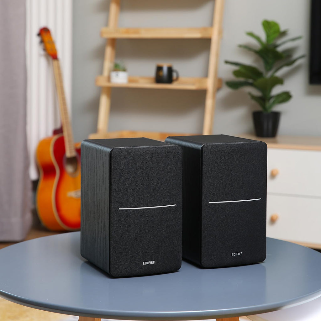 Active Bluetooth Bookshelf Speakers Black U4419