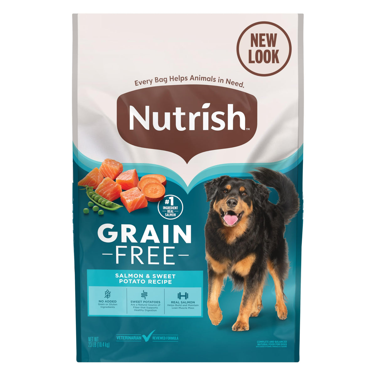 Grain Free Salmon Dry Dog Food 23 lb. Bag G79125