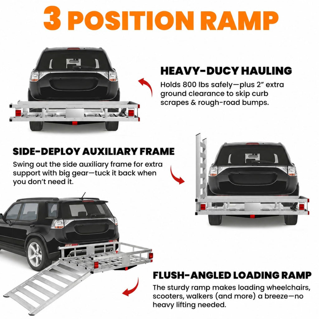 Cargo Carrier with Ramp U4390