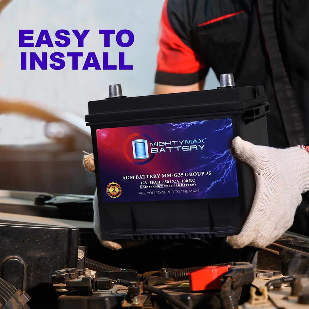 12V 55Ah AGM Replacement Battery Z731