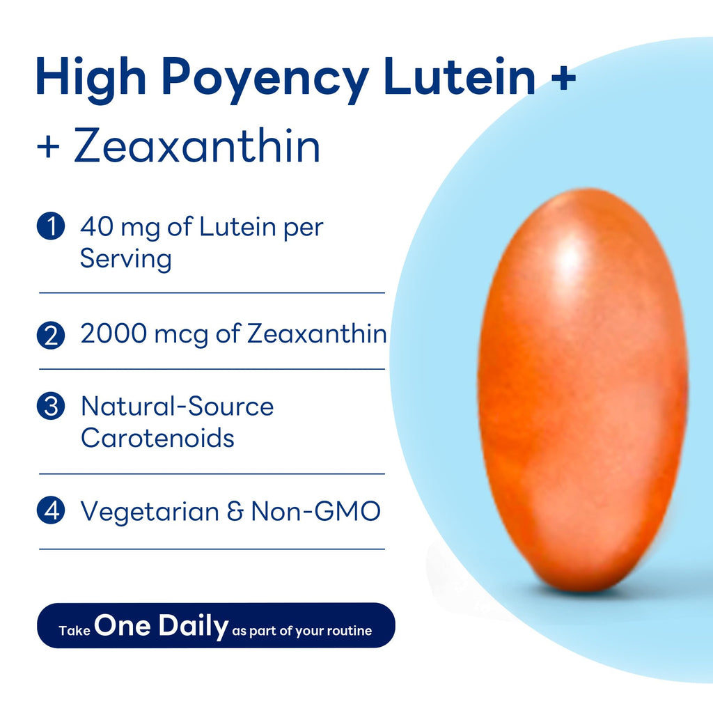 Lutein 40mg with Zeaxanthin 2mg 60 Softgels K81320