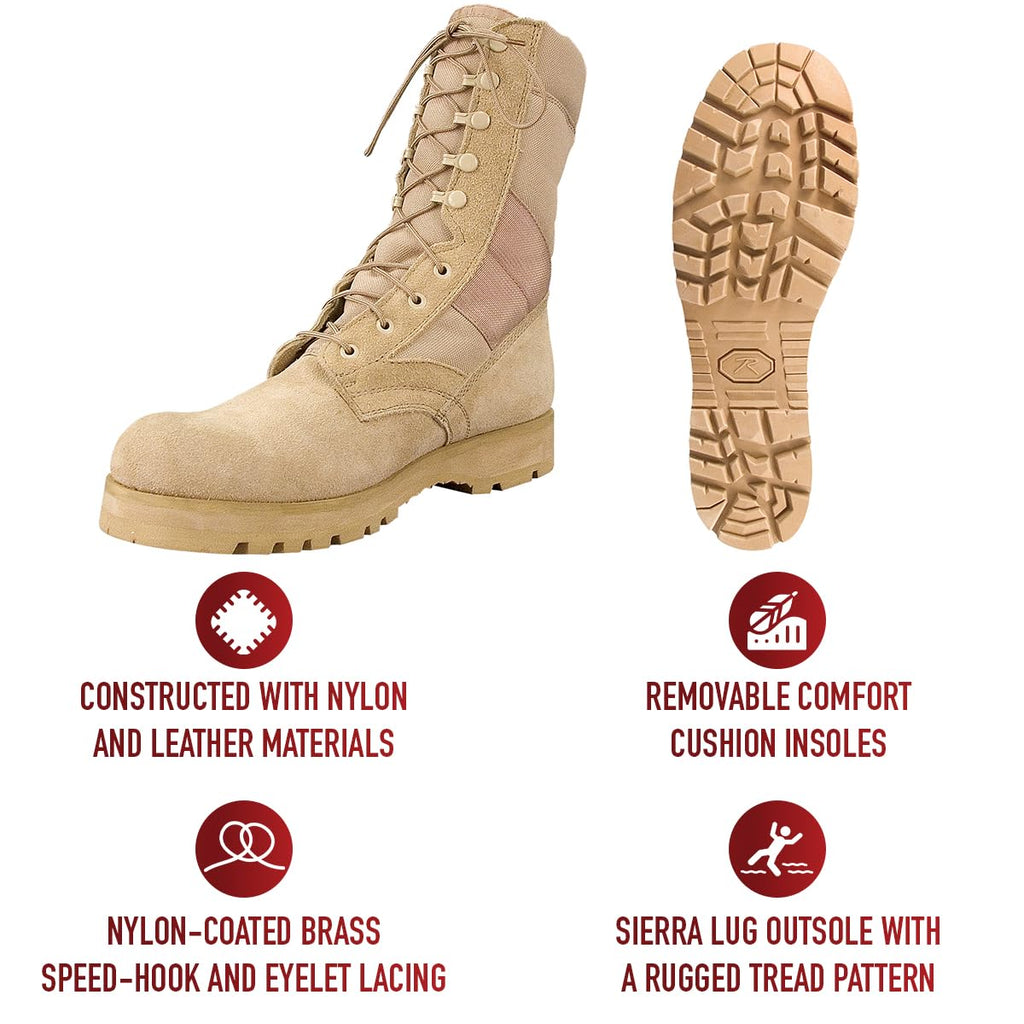 8 Inch Tactical Boots H3109