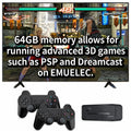 64GB Retro Gaming Console with 2.4GHz Wireless Controllers X99380