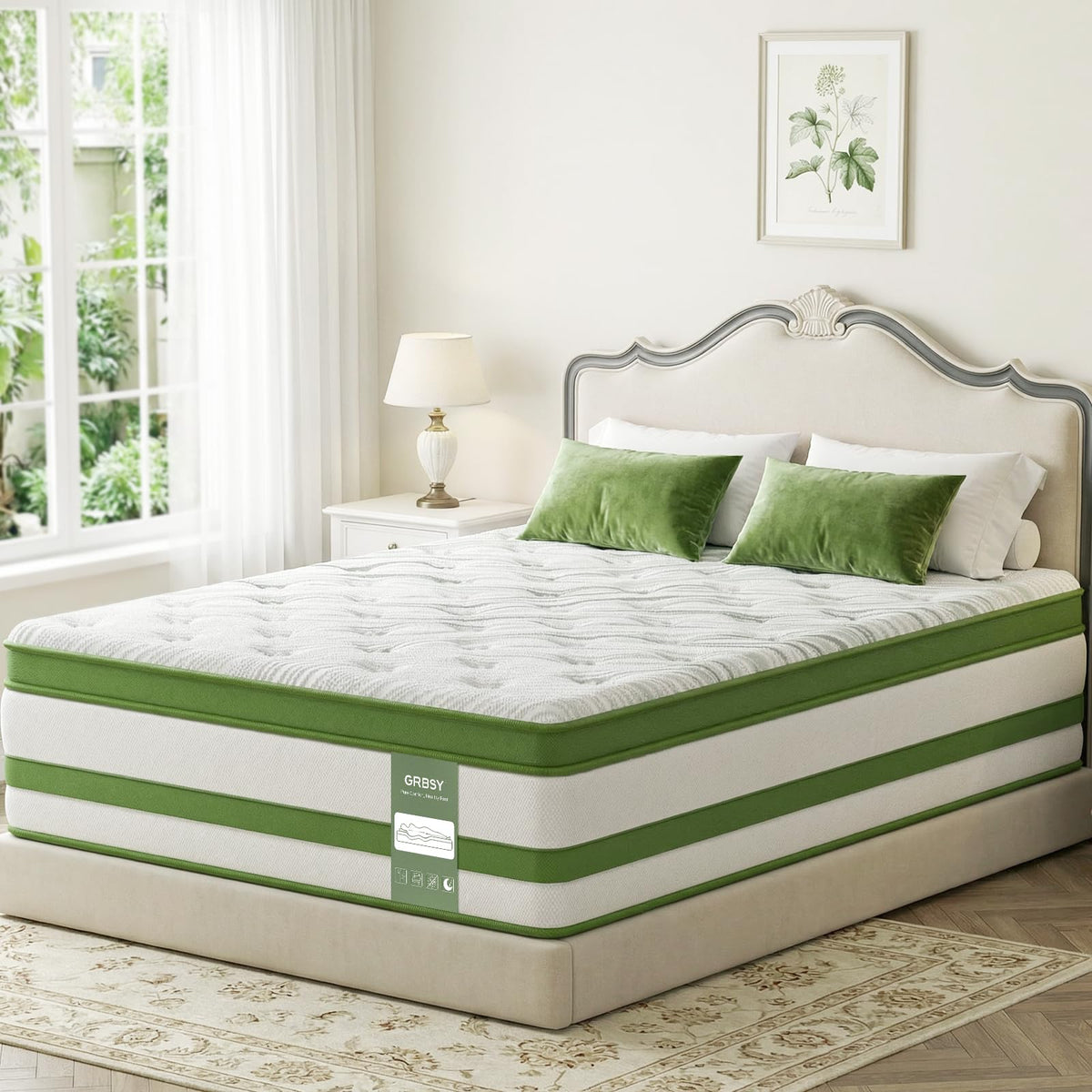 14 Inch Hybrid Memory Foam Full Size Mattress X6497