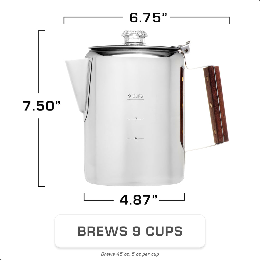 Induction Coffee Percolator 9 Cup X911415