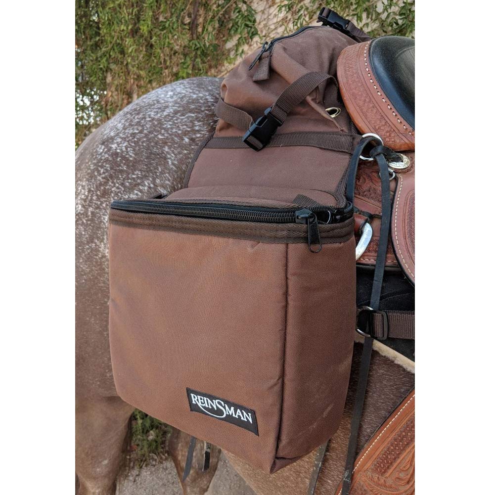 Insulated Leakproof Saddle Bag with Cantle Bag and Straps J930516