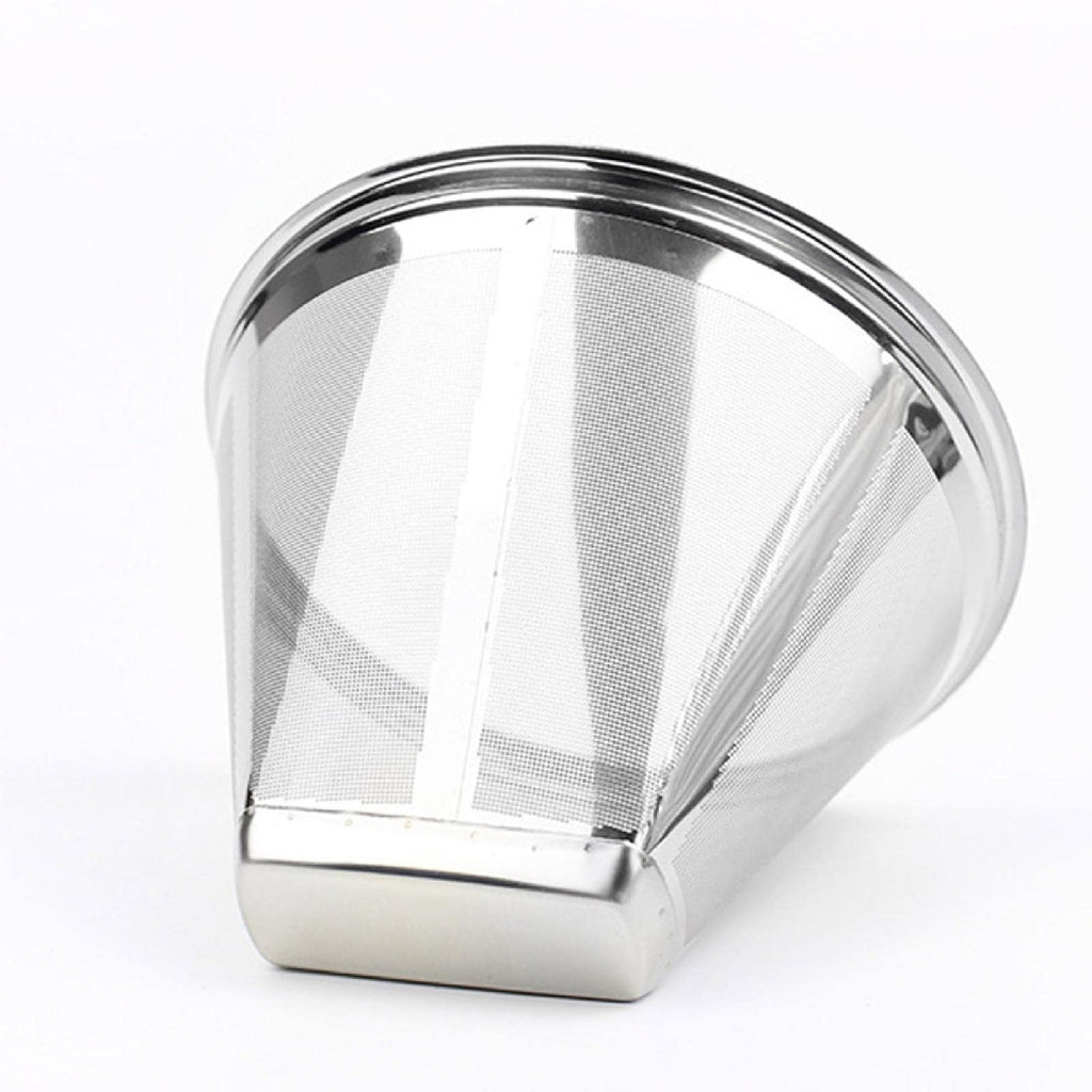 Stainless Steel Reusable Cone Coffee Filter H7172
