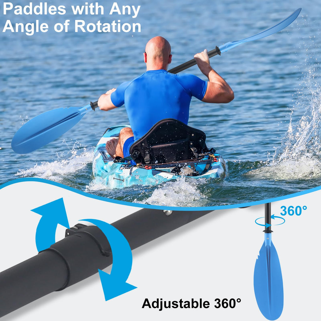 Telescoping Adjustable Kayak Paddle 70" to 95" K748772