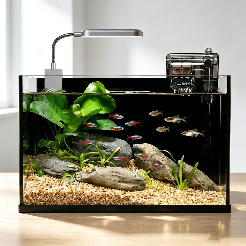 2.8 Gallon Glass Aquarium Starter Kit Z677
