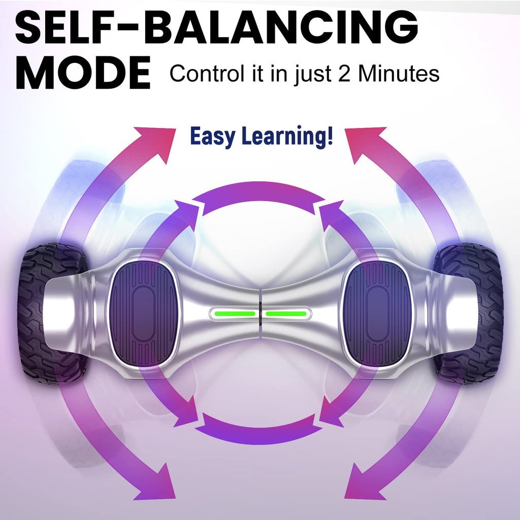 8.5" Off Road Self Balancing Scooter with 700W Motor N30327