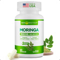 Moringa Capsules 1000mg 10:1 Moringa Leaf Extract 60 Count C488374