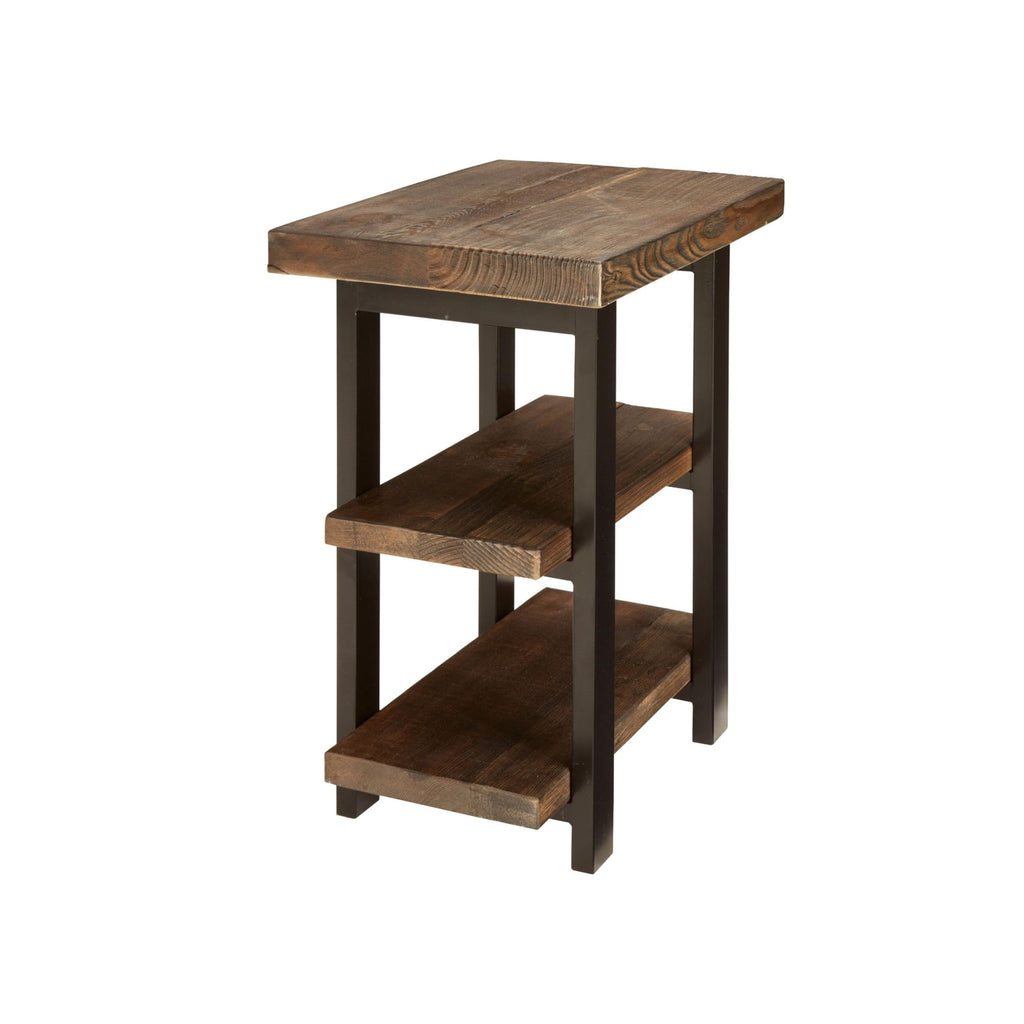 Solid Wood 3-Tier End Table W185