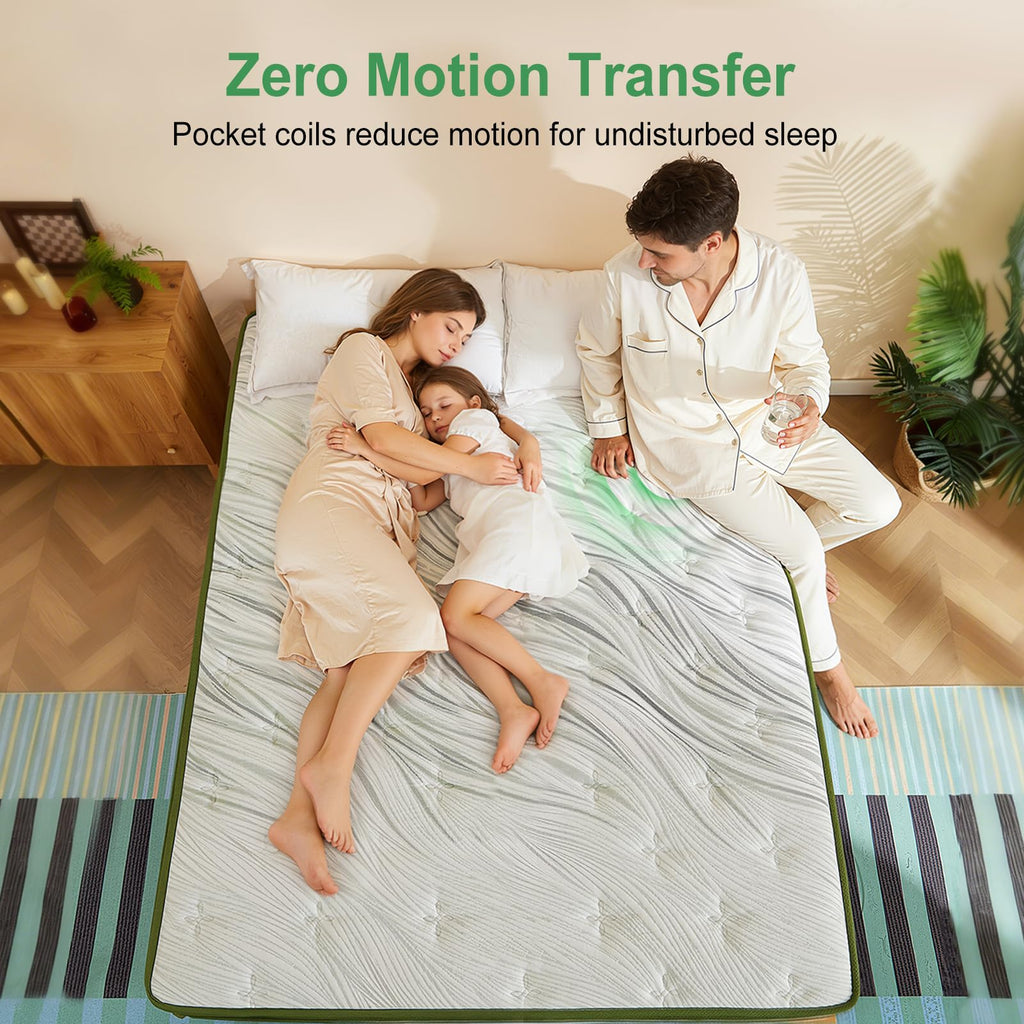 14 Inch Hybrid Memory Foam Full Size Mattress X6497