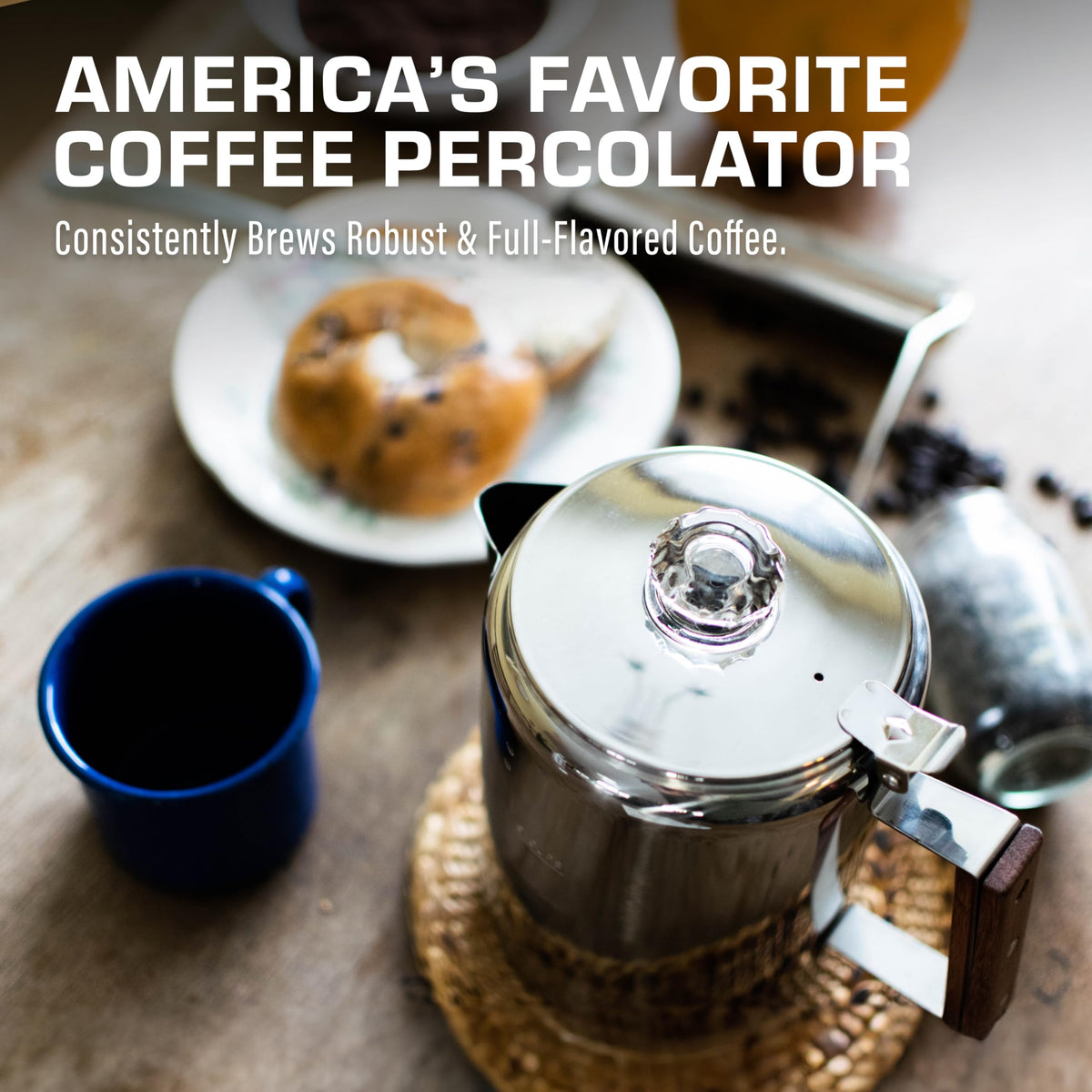 Induction Coffee Percolator 9 Cup X911415
