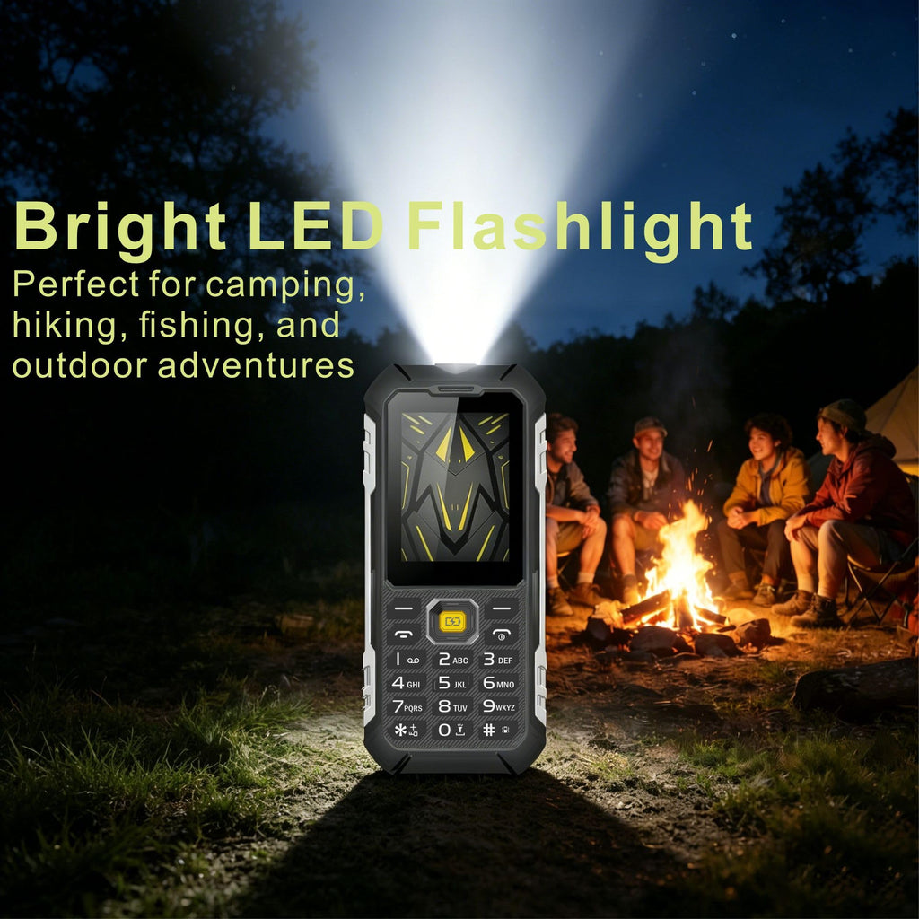 Unlocked Rugged Phone 2.4" Screen IP68 4500mAh K996