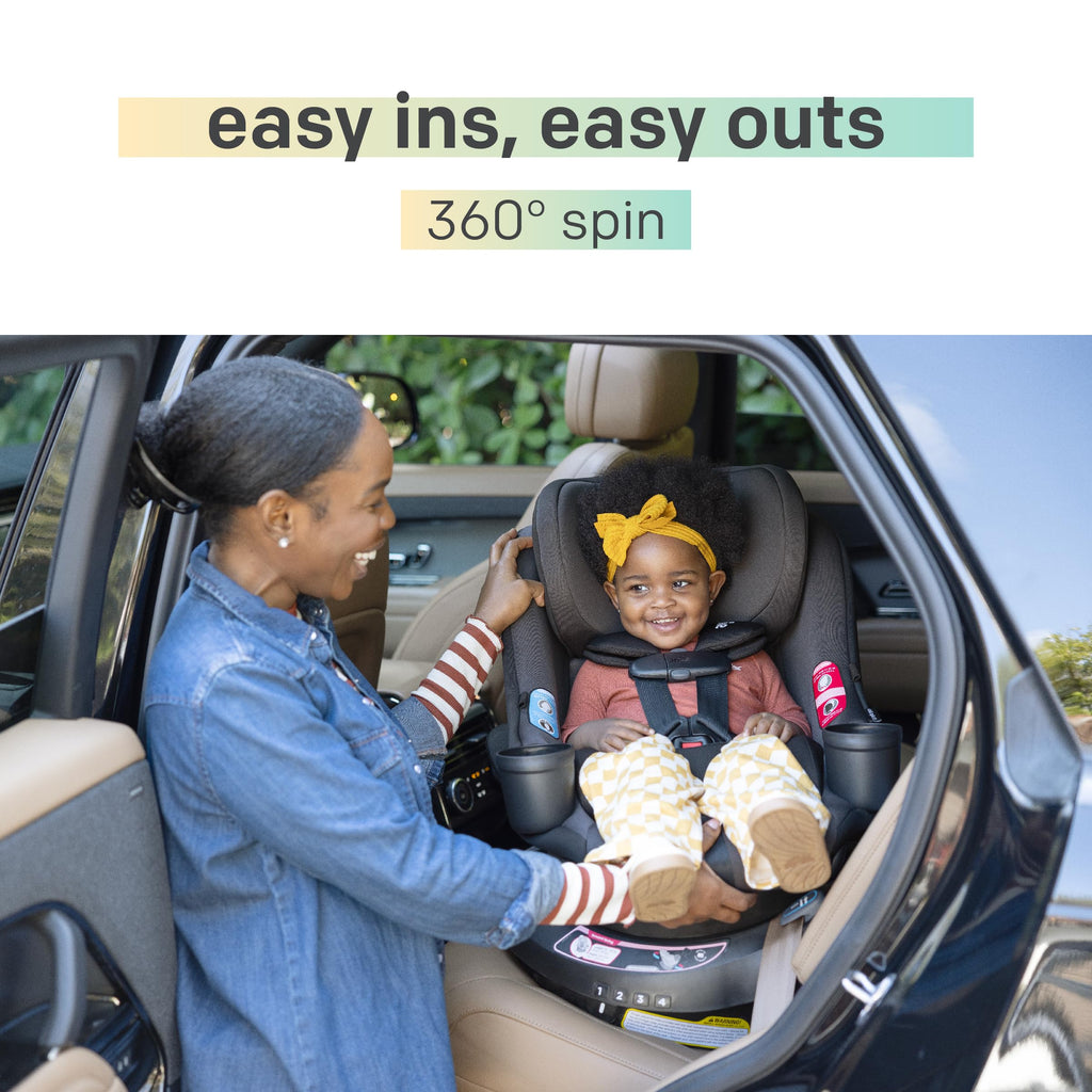 2-in-1 Rotating Convertible Car Seat H1875