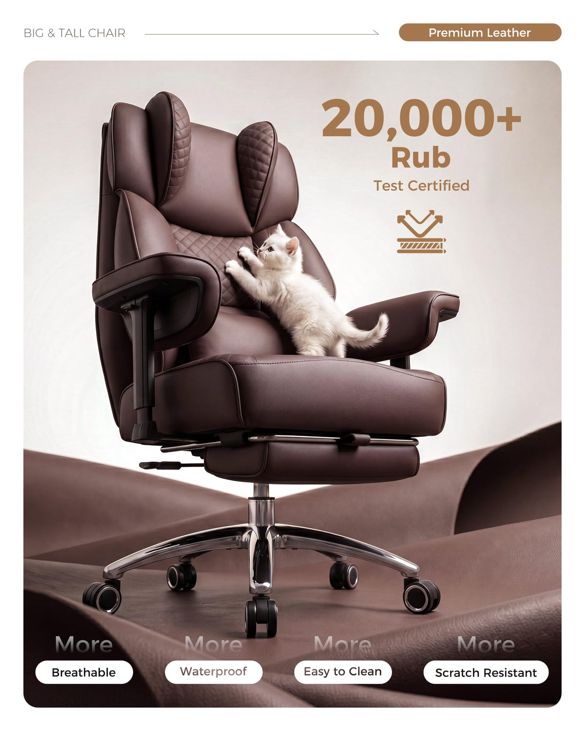 Big and Tall Ergonomic Office Chair Q50153