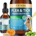 Natural Flea and Tick Prevention for Dogs, 60ml I369
