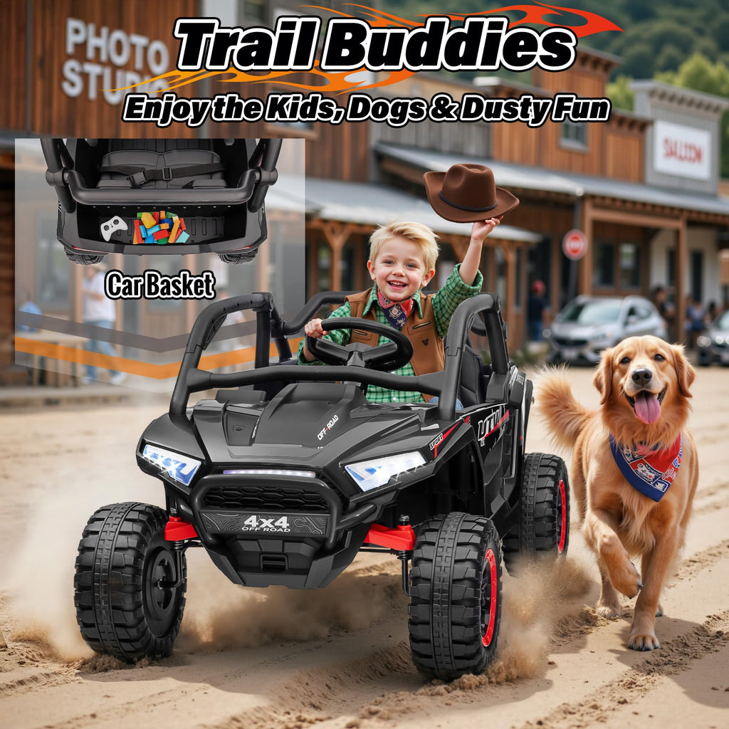 24V 2 Seater Off-Road UTV Ride on Car with Remote Control P403392