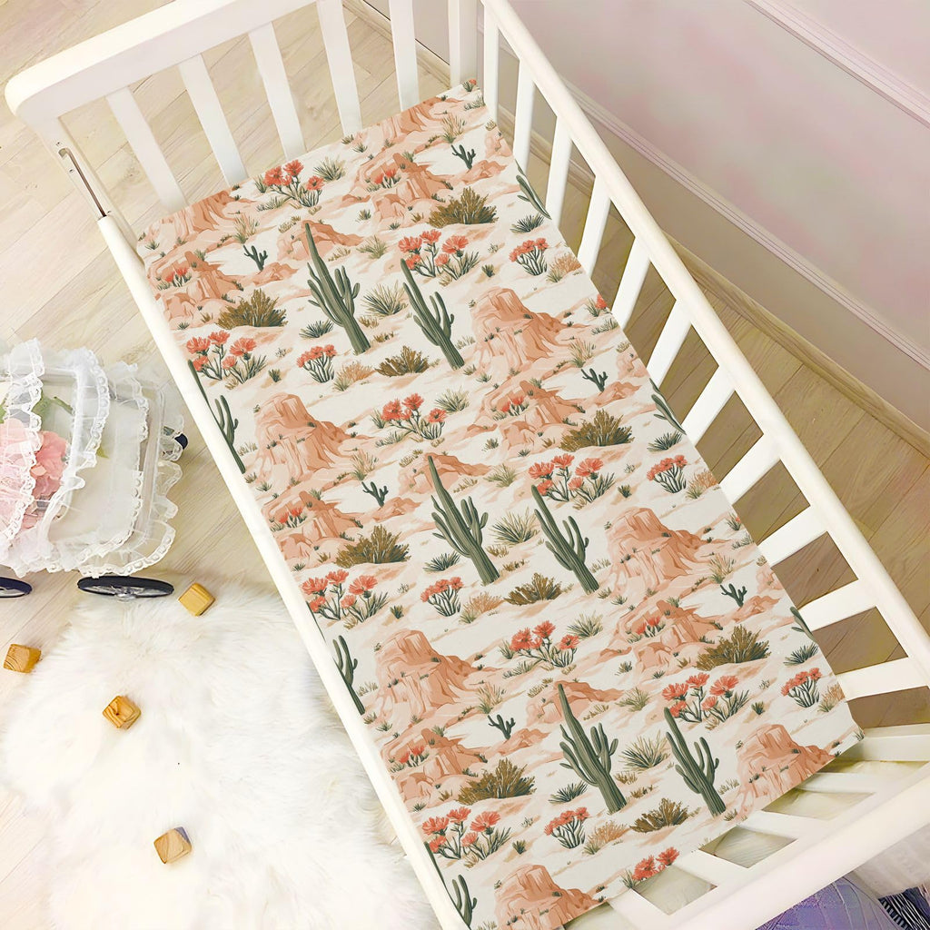 Soft Breathable Microfiber Crib Sheet B509