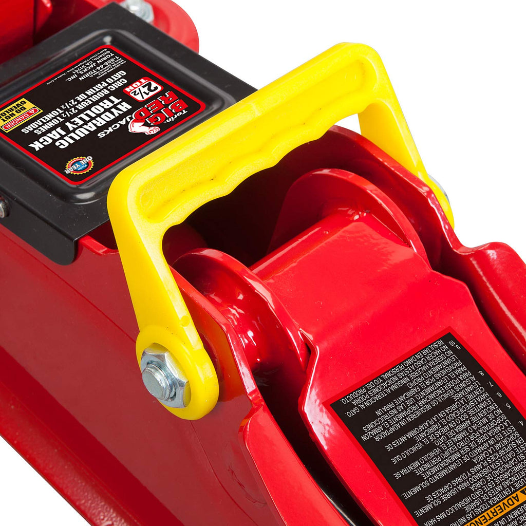2.5 Ton Low Profile Trolley Floor Jack with Single Piston Quick Lift Pump P3953