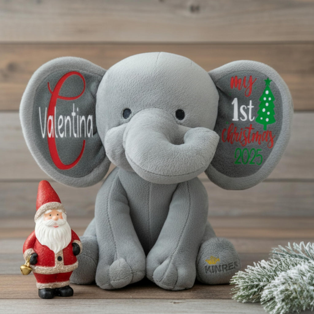 Gray 9" Plush Toy U8008