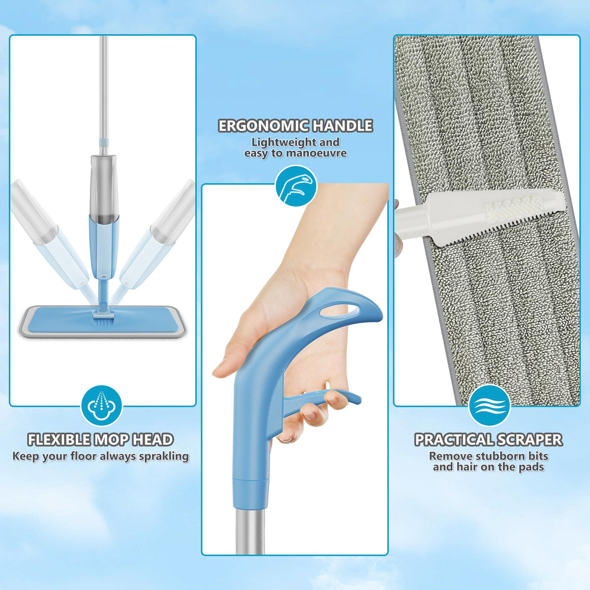 Wet Mops for Floor Cleaning U576210
