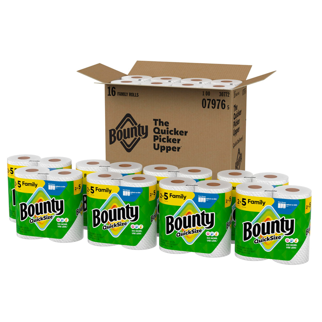 White Paper Towels 16 Family Rolls Q6347