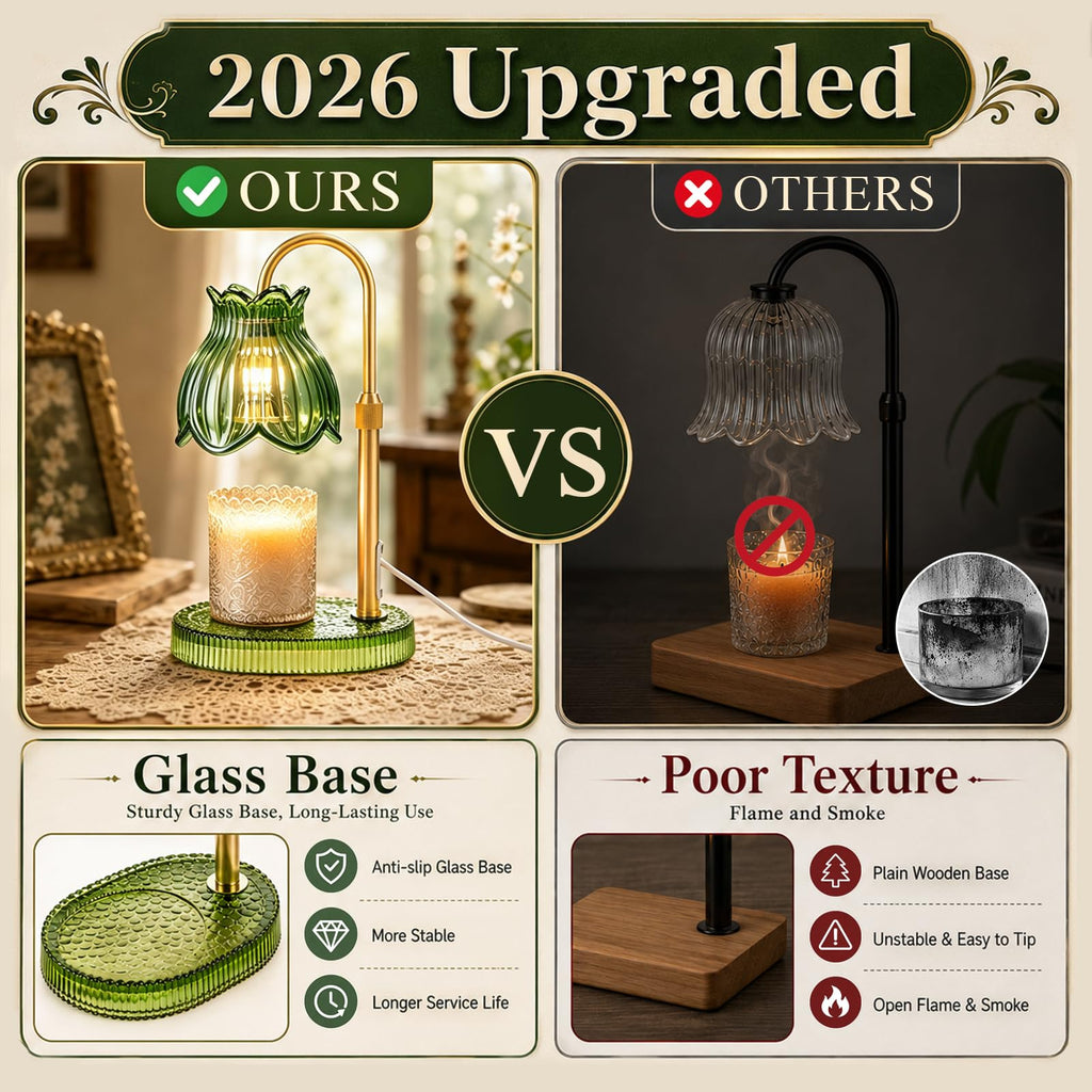 Candle Warmer Lamp with Timer Dimmer S48586