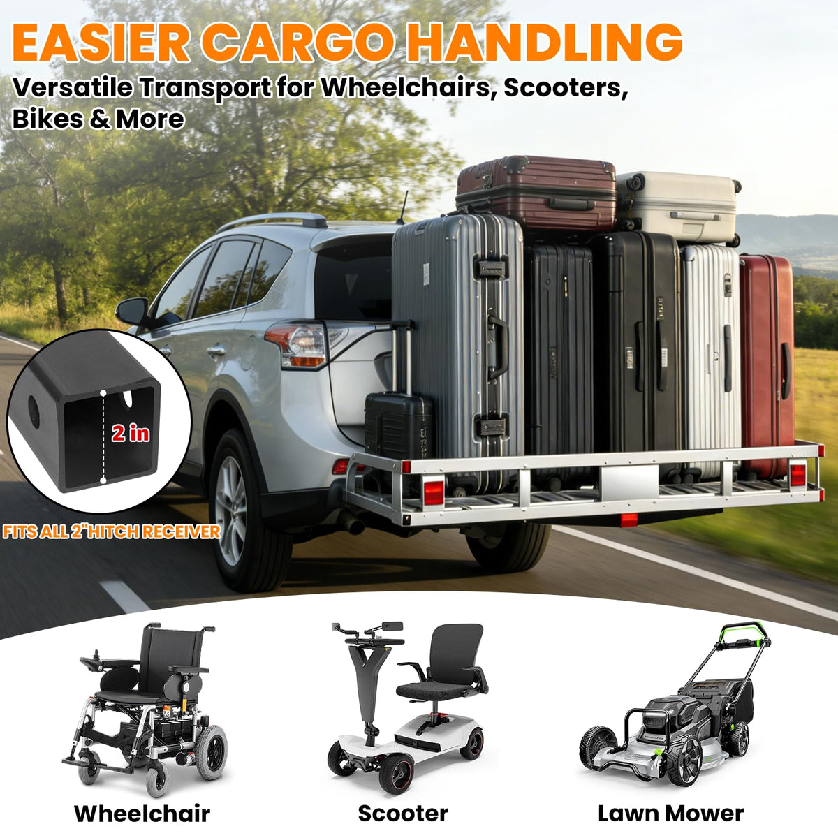 Cargo Carrier with Ramp U4390