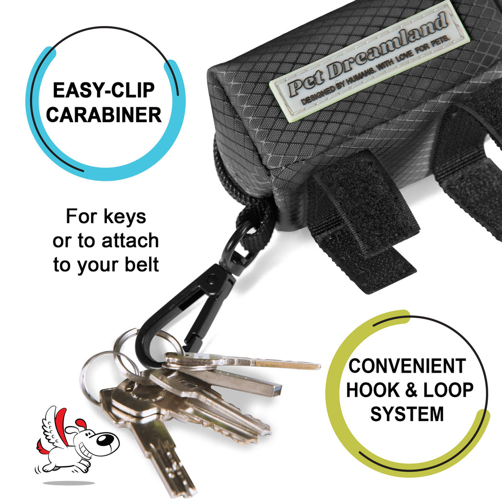 Hands Free Dog Leash and Poop Bag Dispenser B6320