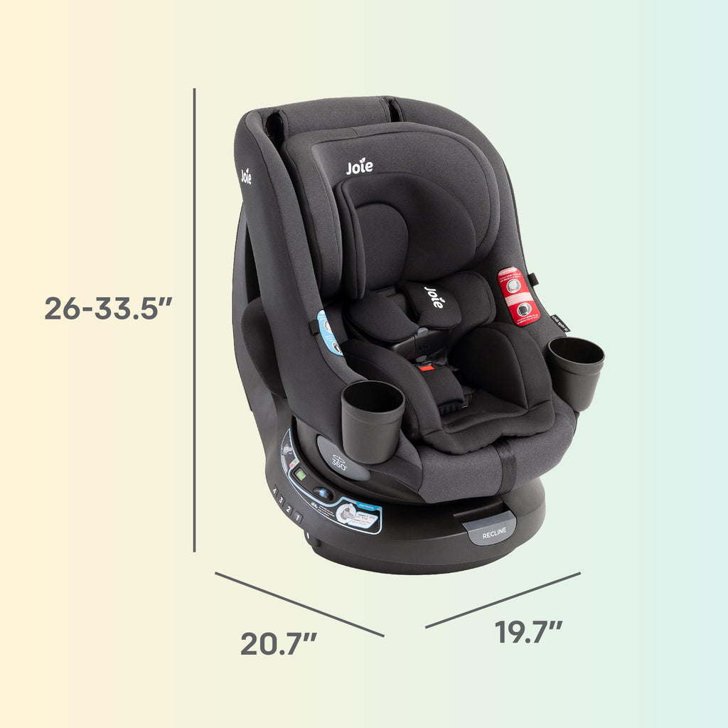 2-in-1 Rotating Convertible Car Seat H1875