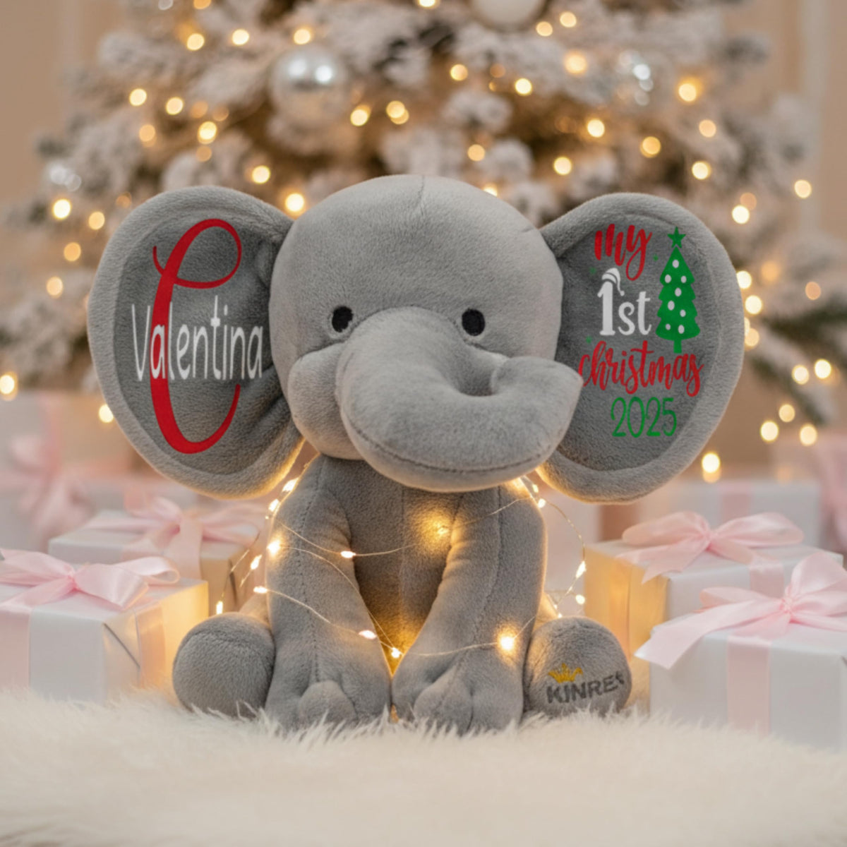 Gray 9" Plush Toy U8008