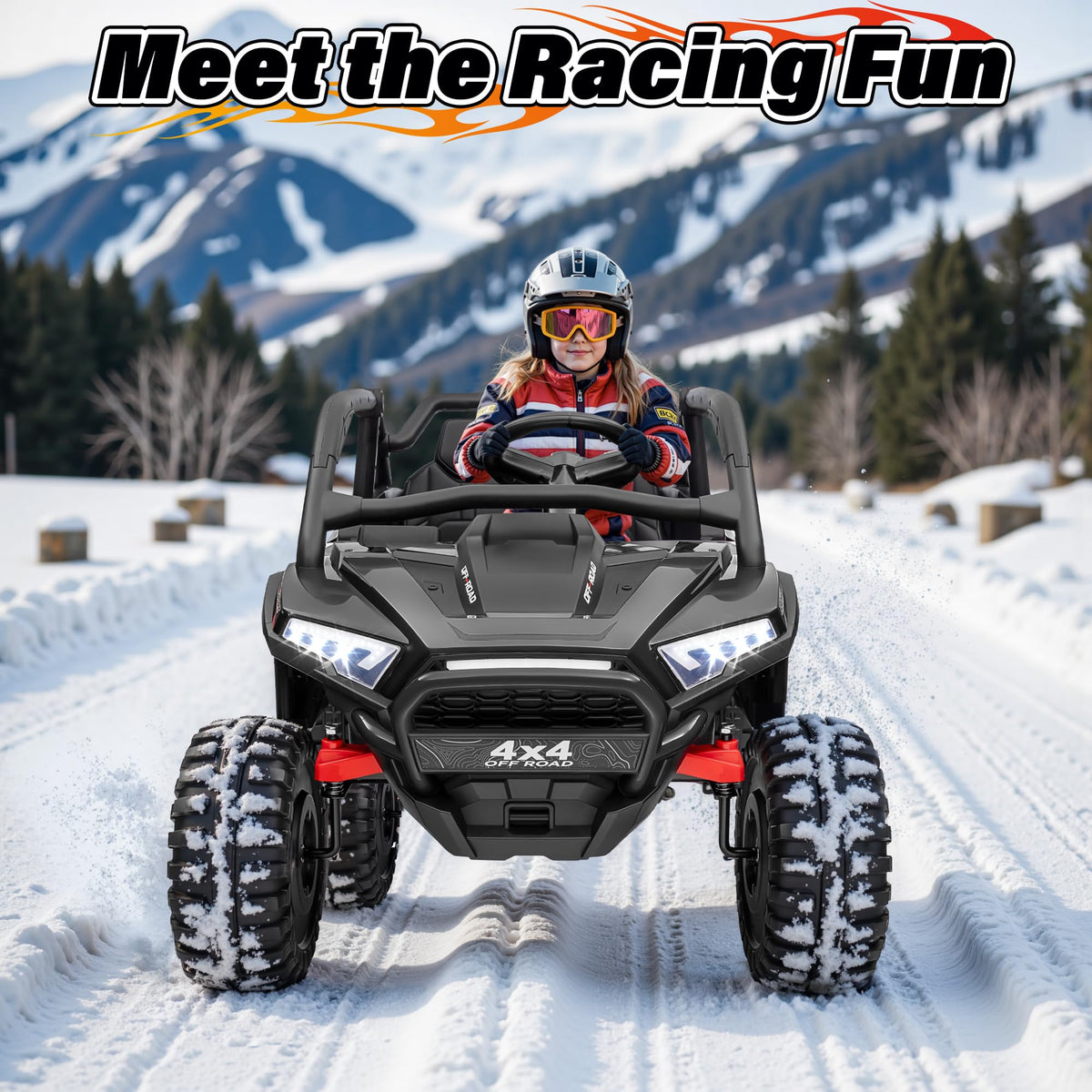24V 2 Seater Off-Road UTV Ride on Car with Remote Control P403392
