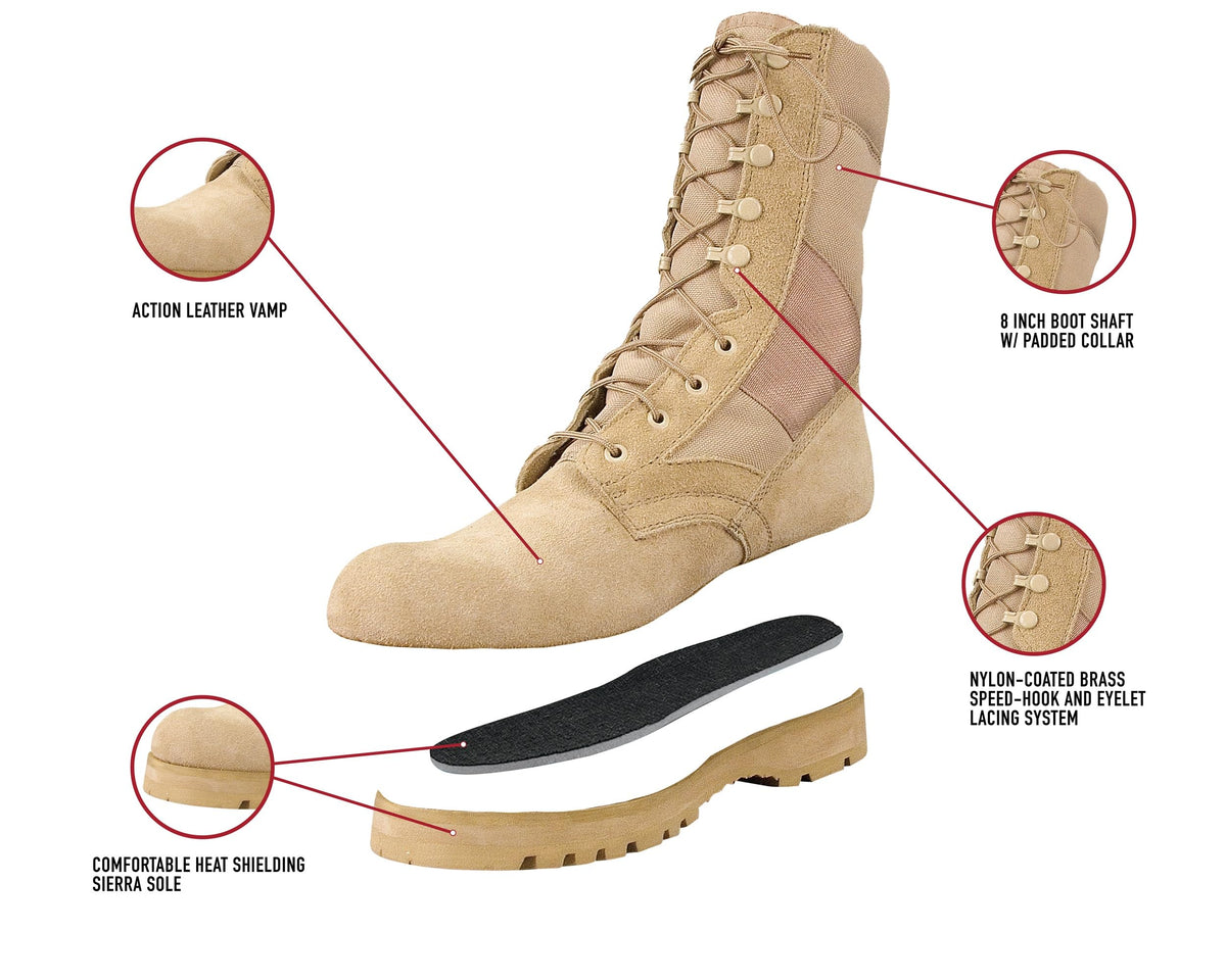 8 Inch Tactical Boots H3109