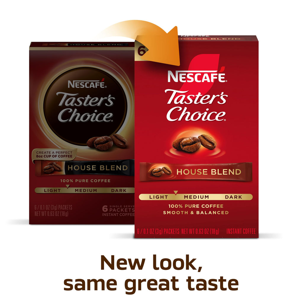 Instant Coffee Packets Light Medium Roast 72 Packets H75378