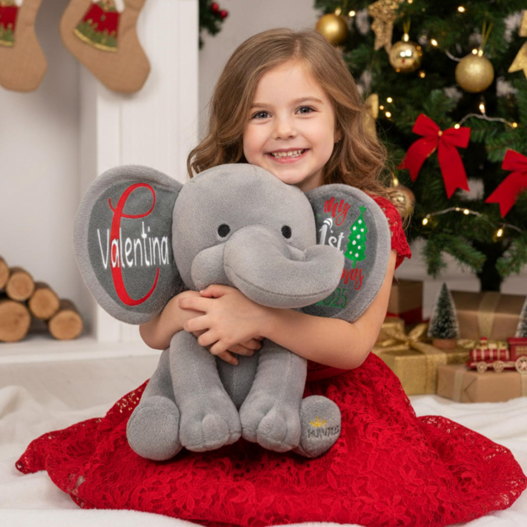 Gray 9" Plush Toy U8008