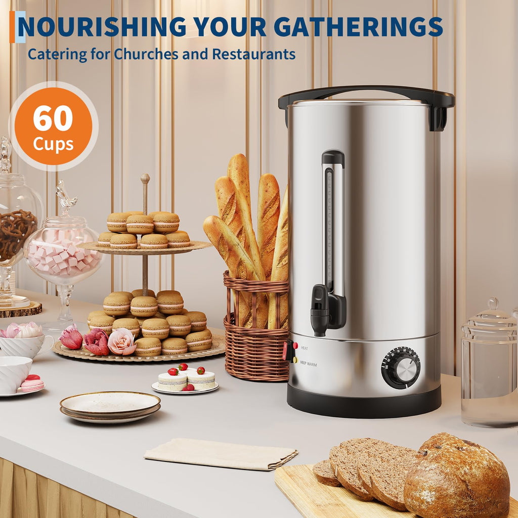 10L Stainless Steel Commercial Coffee Urn G32582