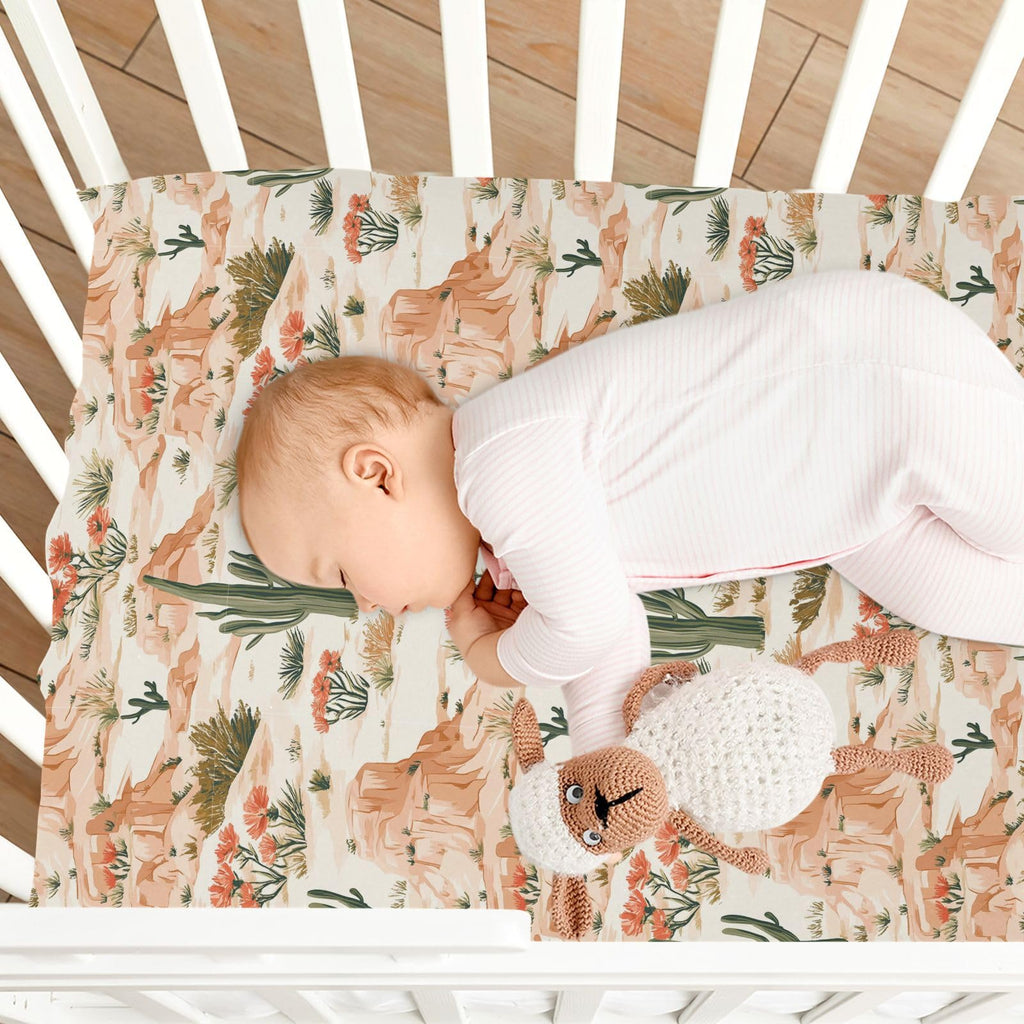 Soft Breathable Microfiber Crib Sheet B509