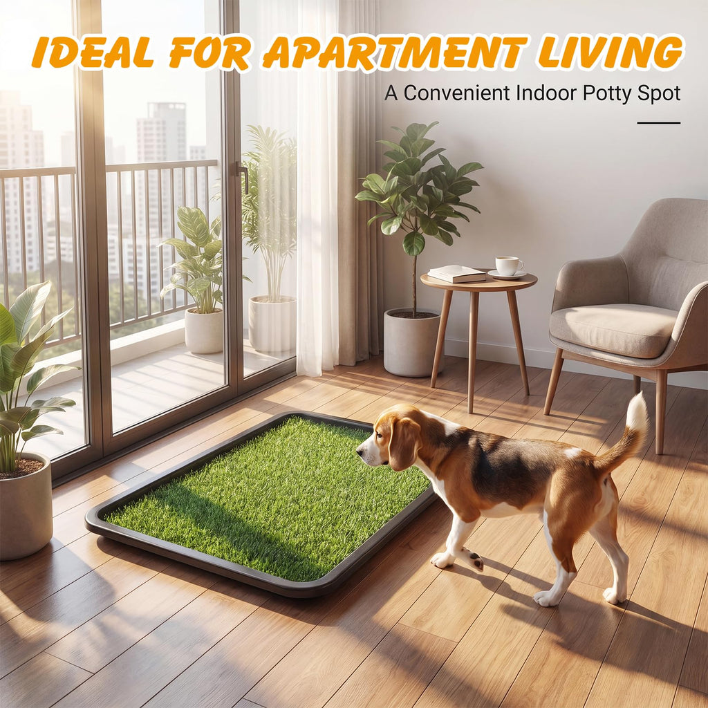 Dog Grass Pad with Tray 30 x 20 in N42197