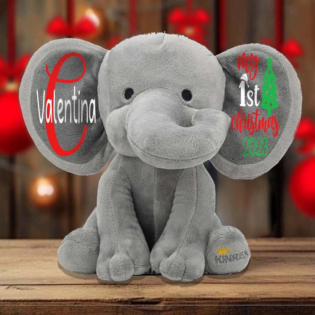 Gray 9" Plush Toy U8008