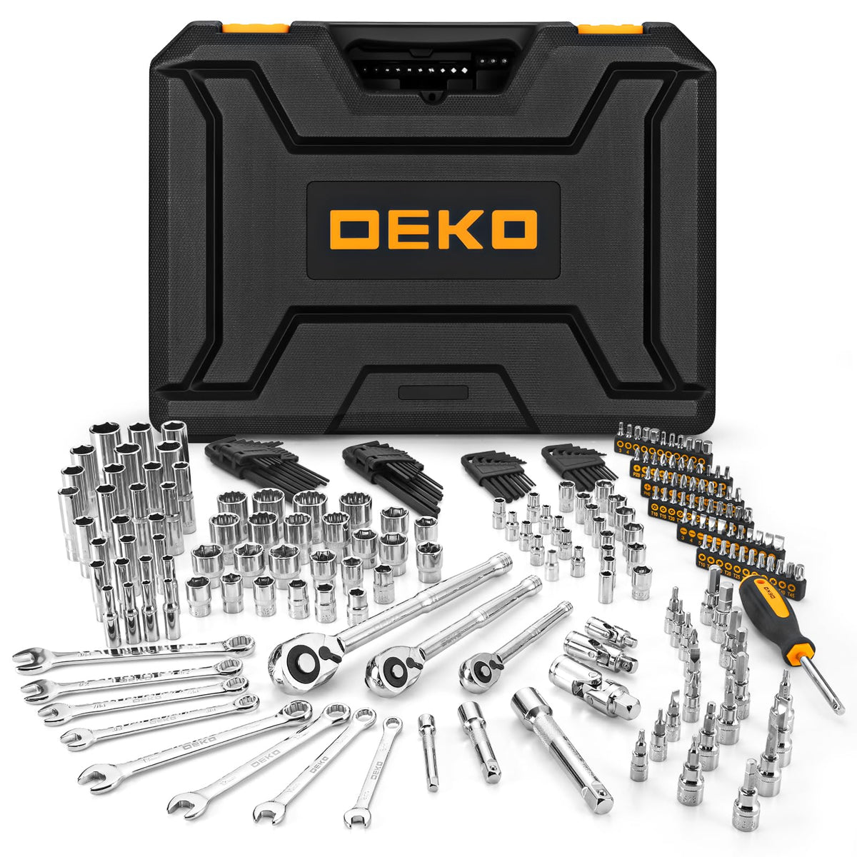 226 Pcs Mechanic Tool Set with Storage Tool Box Q933