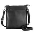 Genuine Leather Crossbody Purses with Adjustable Shoulder Strap P8361