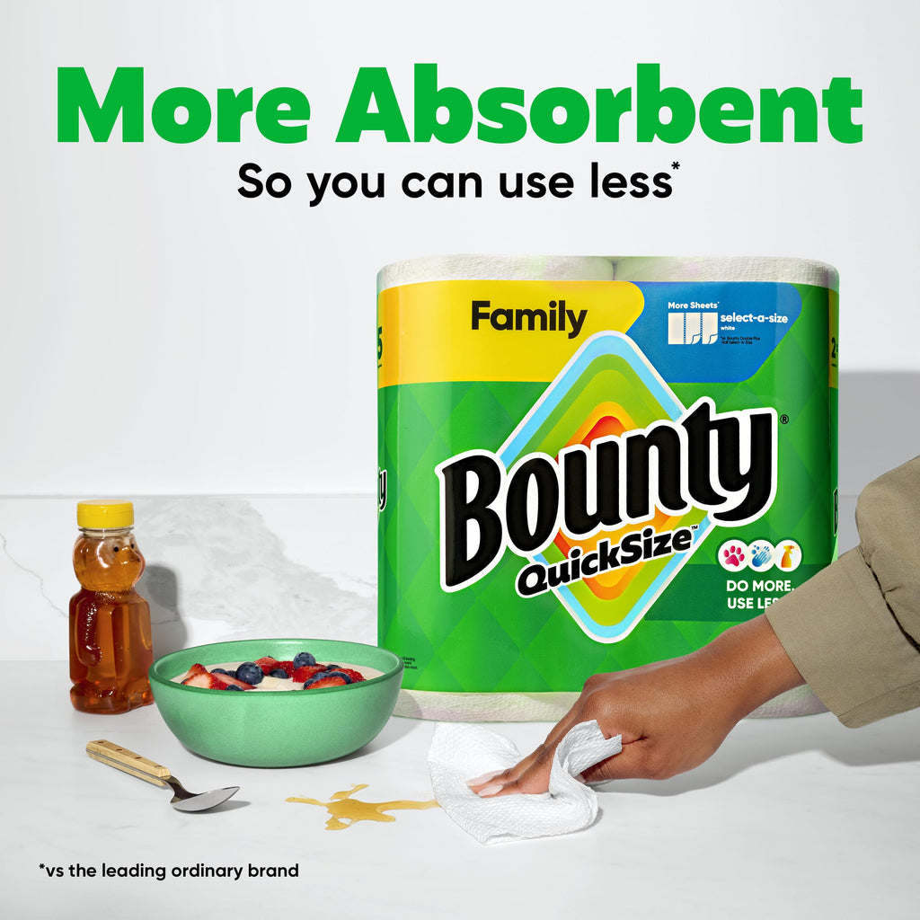 White Paper Towels 16 Family Rolls Q6347