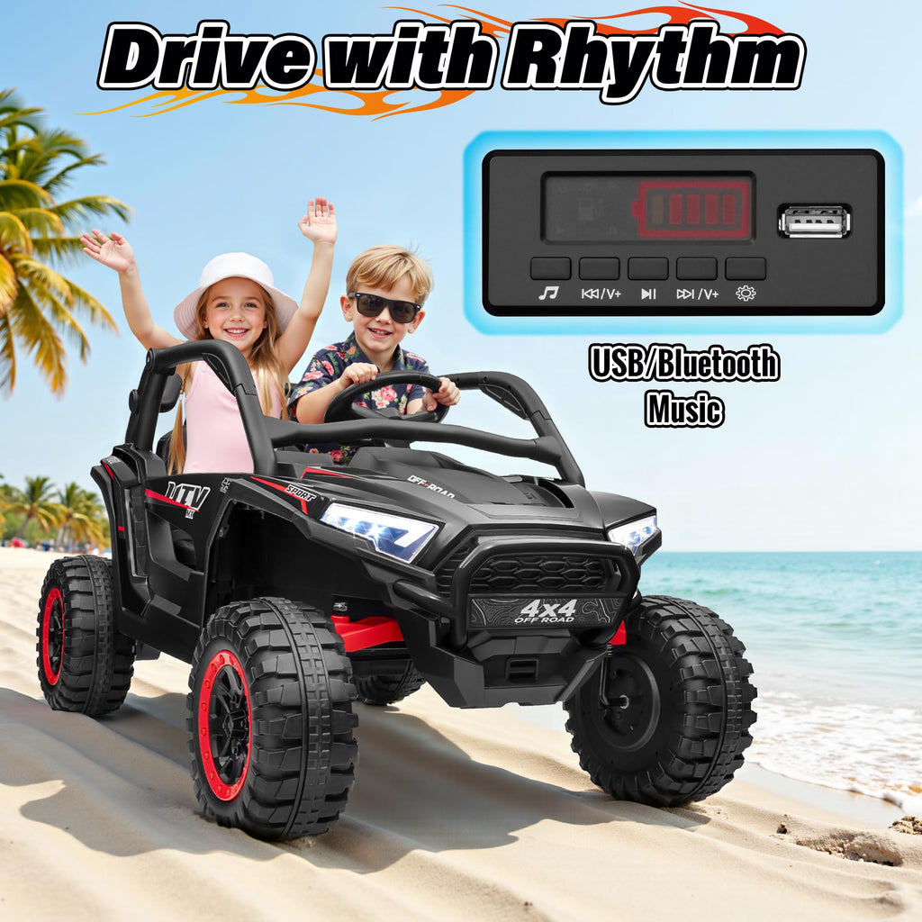 24V 2 Seater Off-Road UTV Ride on Car with Remote Control P403392