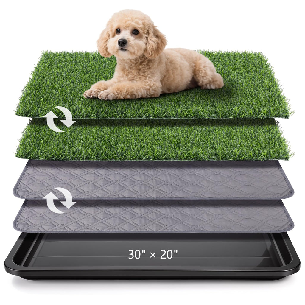 Dog Grass Pad with Tray 30 x 20 in N42197